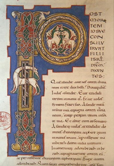 Iniziale istoriata 