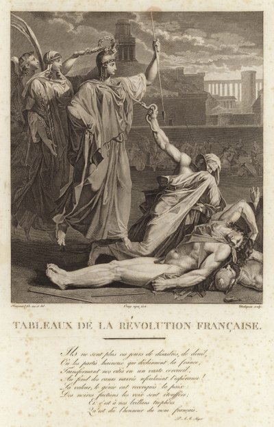 Dipinti storici della Rivoluzione Francese da French School