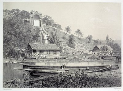 Storia delle colonie francesi: vista del castello d