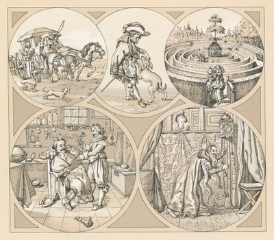 Costume olandese del XVII secolo da French School