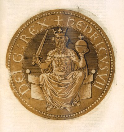 Imperatore del Sacro Romano Impero Enrico VII da French School