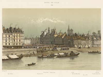 Hôtel de Ville, 1740 da French School