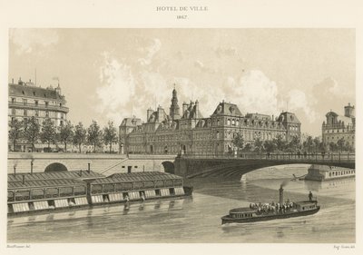 Hôtel de Ville, 1867 da French School