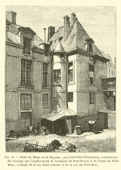Hotel du Maine o de Mayenne, poi hotel d