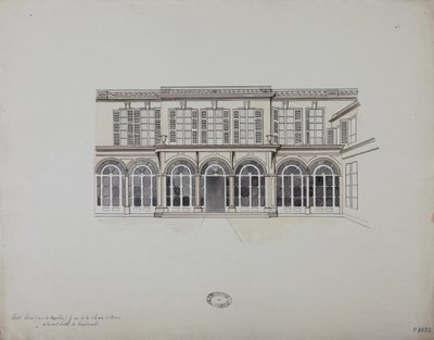 Hôtel de Maurepas, 7 Rue de la Chaise, Parigi, c.1900-20 da French School