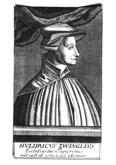 Huldrych Zwingli (1484-1531) da French School