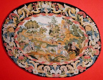 Scena di caccia, c.1710-35 da French School