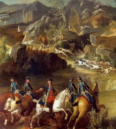 Scena di caccia (dettaglio) da French School