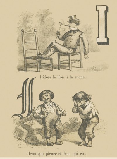 Isidoro il leone alla moda/John che piange e John che ride da French School