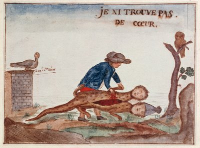 Non riesco a trovare alcun cuore, 1789 da French School