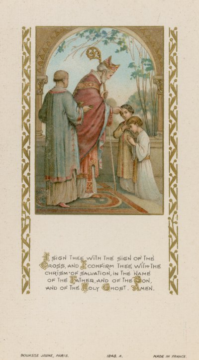 Ti segno con il segno della croce da French School