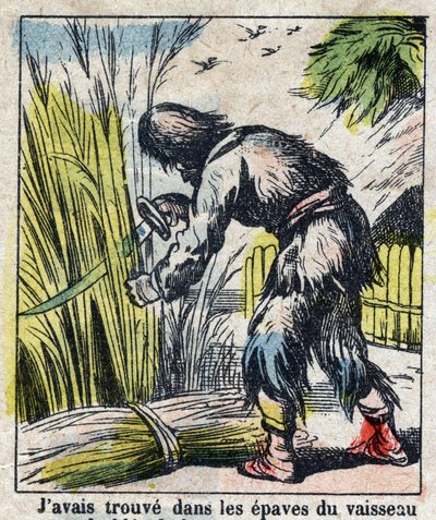 Illustrazione per il libro di Daniel Defoe 