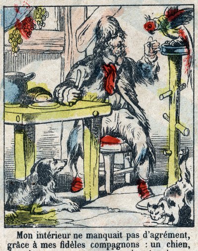 Illustrazione per il libro di Daniel Defoe 