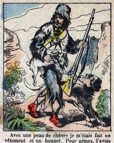 Illustrazione per il libro di Daniel Defoe 