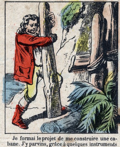 Illustrazione per il libro di Daniel Defoe 