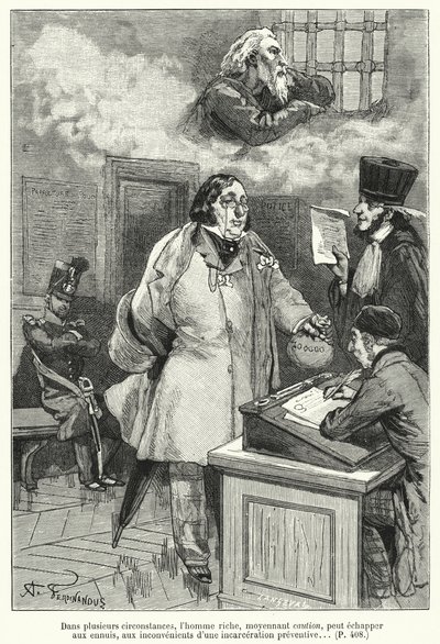 Illustrazione per Il Giudeo Errante da French School