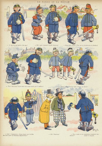 Illustrazione per Le Rire da French School