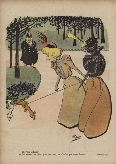 Illustrazione per Le Rire da French School