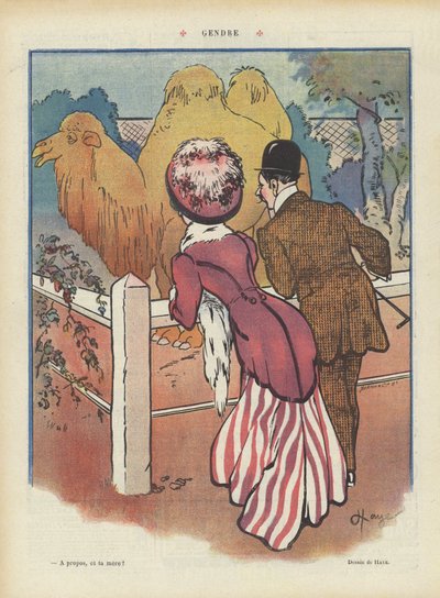 Illustrazione per Le Rire da French School