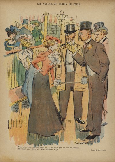 Illustrazione per Le Rire da French School