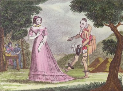 Illustrazione per Riquet a la Houppe, fiaba di Charles Perrault, c. 1820-30 da French School