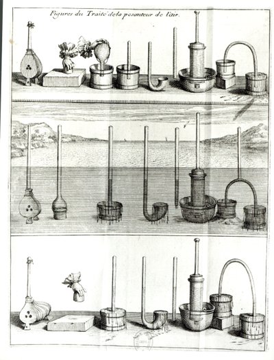 Illustrazione dal Traité de la Pesanteur de l