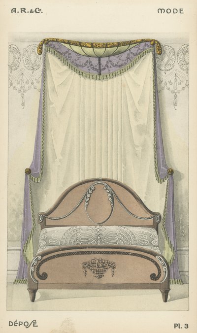 Illustrazione dal catalogo di prodotti di design d