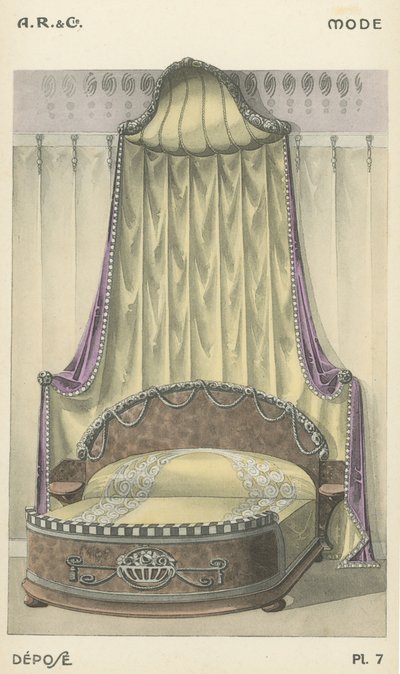Illustrazione dal catalogo di prodotti di design d