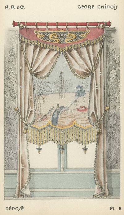 Illustrazione dal catalogo di prodotti di design d