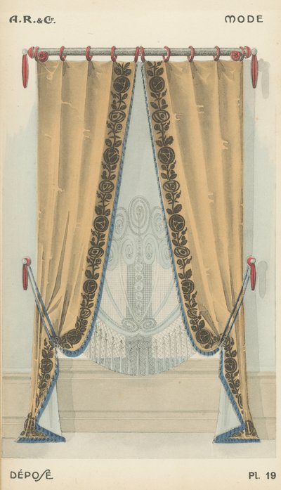 Illustrazione dal catalogo di prodotti di design d