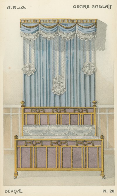 Illustrazione dal catalogo di prodotti di design d