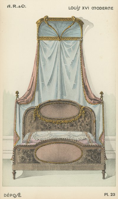 Illustrazione dal catalogo di prodotti di design d