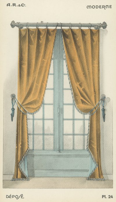 Illustrazione dal catalogo di prodotti di design d
