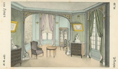 Illustrazione dal catalogo di prodotti di design d