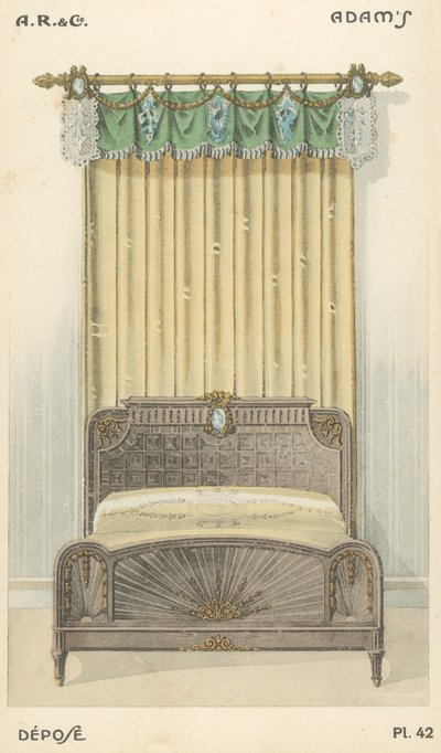 Illustrazione dal catalogo di prodotti di design d