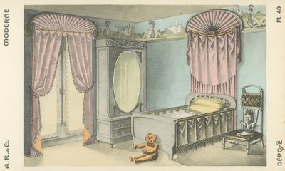 Illustrazione dal catalogo di prodotti di design d