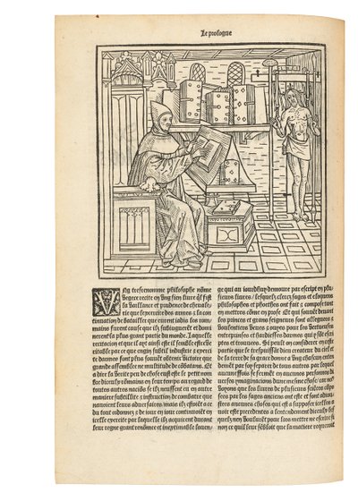 Illustrazione dalla Cronaca di Enguerrand de Monstrelet, Parigi: François Regnault da French School