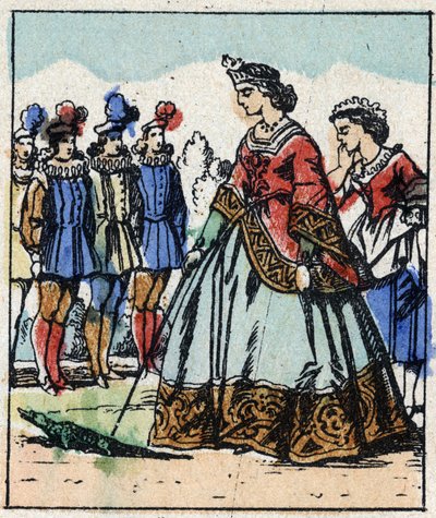 Illustrazione del racconto di Charles Perrault 