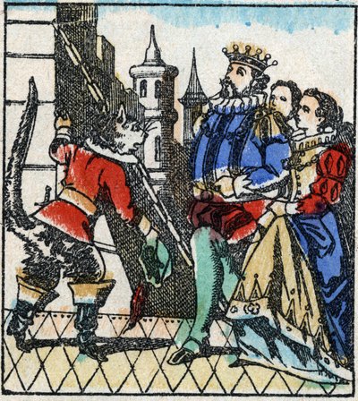 Illustrazione del racconto di Charles Perrault 