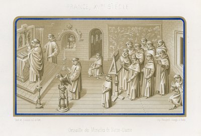 Immagine in grisaille da I Miracoli della Nostra Signora da French School