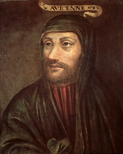 Ritratto immaginario di Avicenna (Ibn Sina) da French School