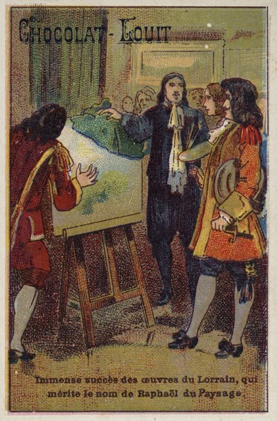 Immenso successo delle opere di Le Lorrain, che gli valsero il soprannome di Raffaello del paesaggio da French School