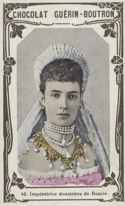 Imperatrice vedova di Russia da French School