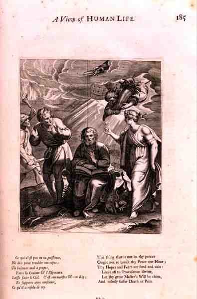 In attesa della morte, illustrazione dal poema 