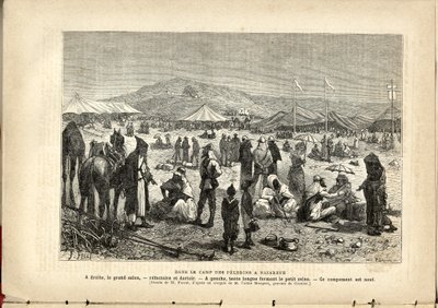 Nel campo dei pellegrini a Nazareth., Anonimo, Il Pellegrino da French School