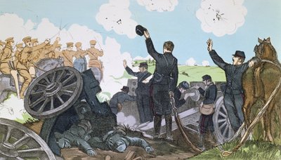 Incidente durante la Prima Battaglia della Marna, 6-13 settembre 1914 da French School