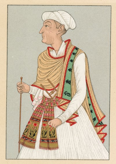 Costume Indiano da French School