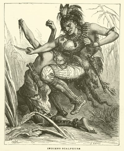 Indiani scalpeggiatori da French School