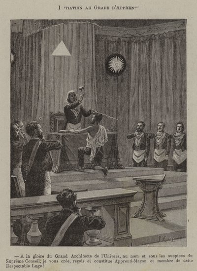 Iniziazione al grado di apprendista da French School