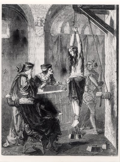 Inquisizione di una strega da French School